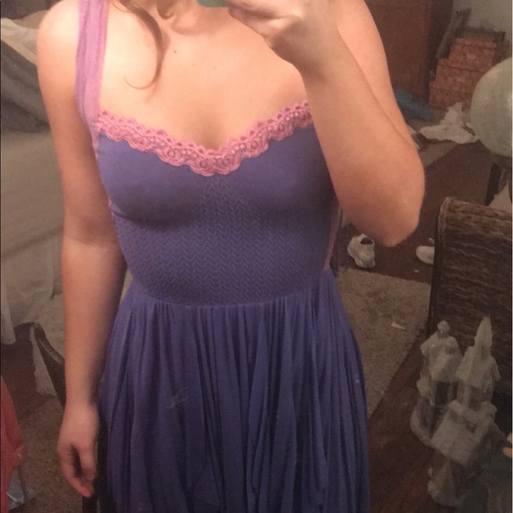 Purple Free People dress - Picture 3 of 4